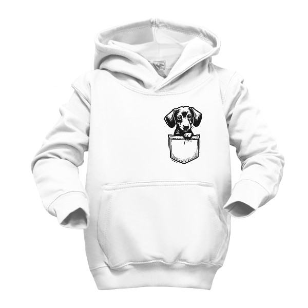 Dětská mikina Jezevčík Pocket