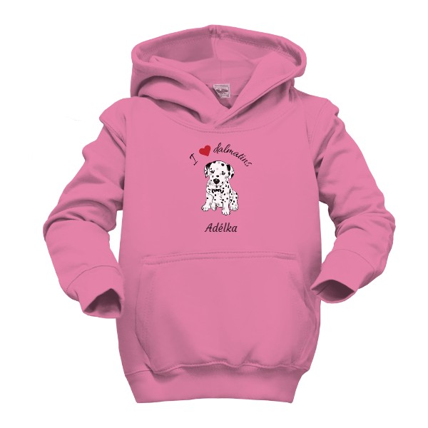 Dětská mikina - Štěně Dalmatin